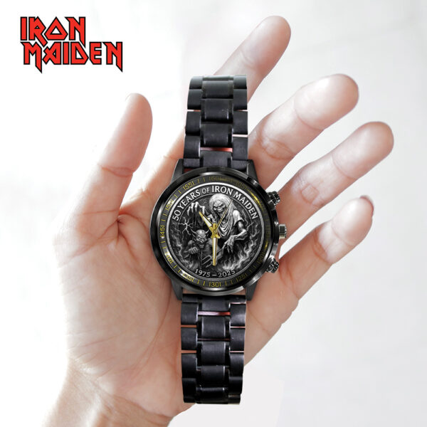 IRMA Black Stainless Steel Watch - TANTN 13500