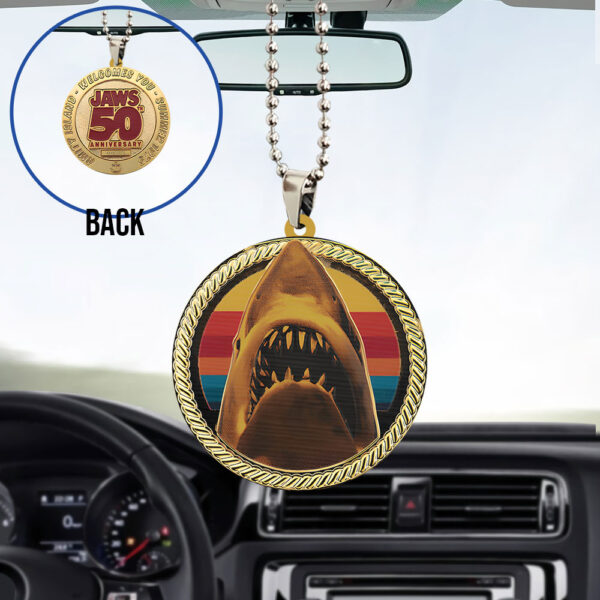 Jaws Custom Shape 2-sided Acrylic Car Ornament - TANTN 13288