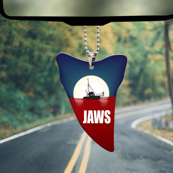 Jaws Custom Shape 2-sided Acrylic Car Ornament - MAITM 11399