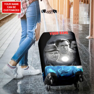 Personalized Jaws Luggage Cover - TANTN 13344