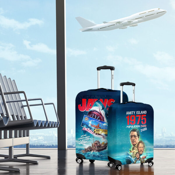 Jaws Luggage Cover - HOATT 11234