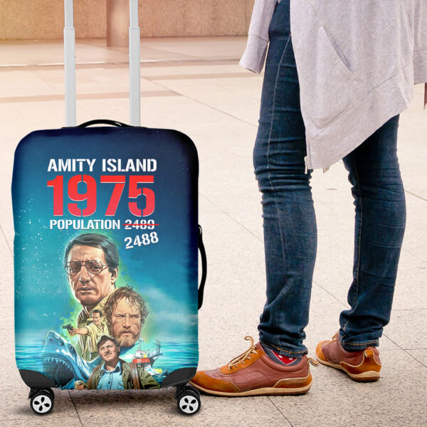 Jaws Luggage Cover - HOATT 11234