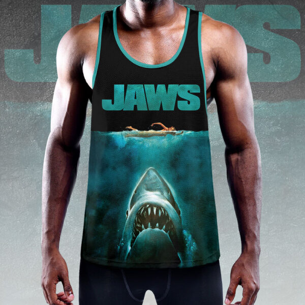 Jaws Y-Back Muscle Tank Top - HOATT 11475