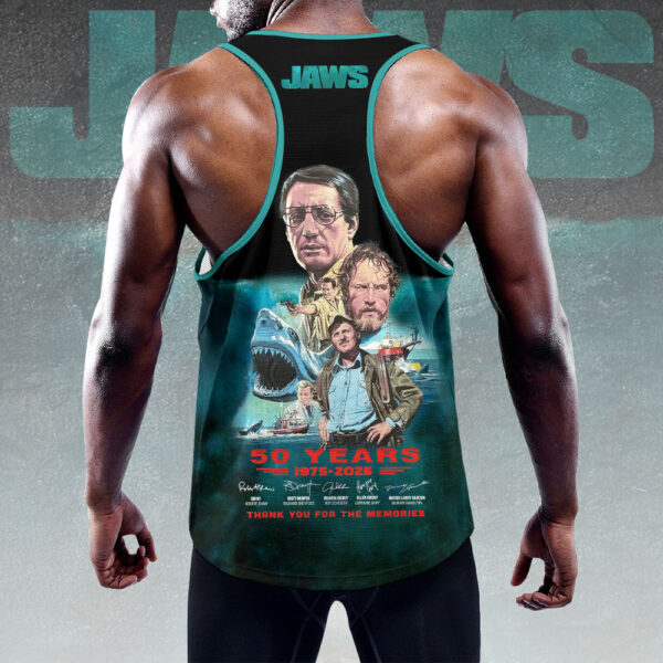 Jaws Y-Back Muscle Tank Top - HOATT 11475