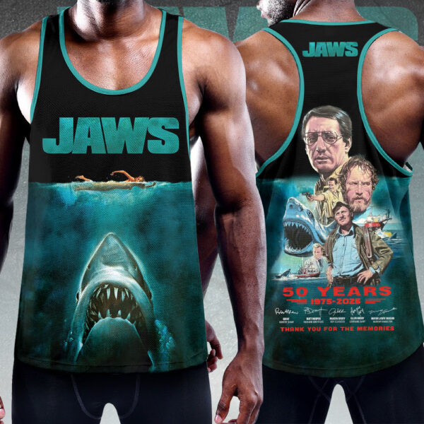 Jaws Y-Back Muscle Tank Top - HOATT 11475