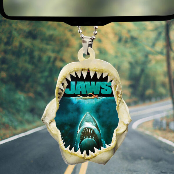 Jaws Custom shape 2-sided Acrylic Car Ornament - HOATT 11270