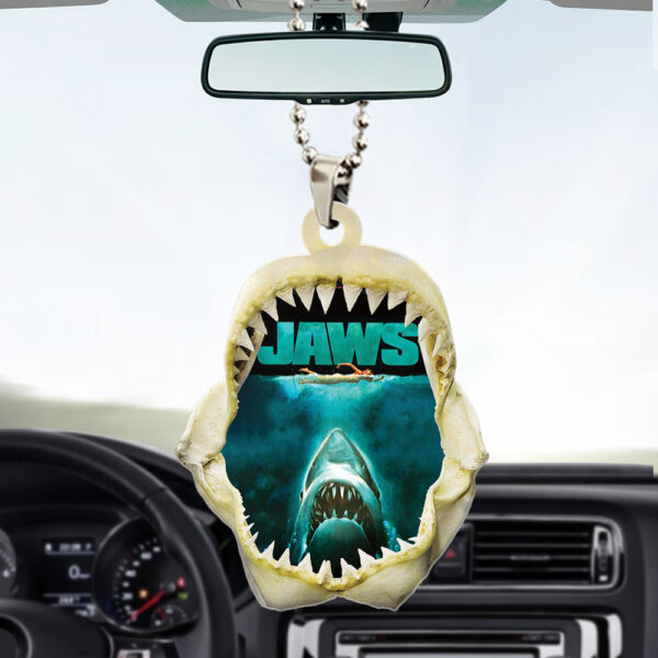 Jaws Custom shape 2-sided Acrylic Car Ornament - HOATT 11270