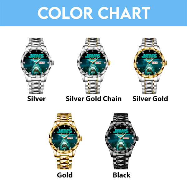 Jaws Alloy Luxury Quartz Watch - HOATT 11414