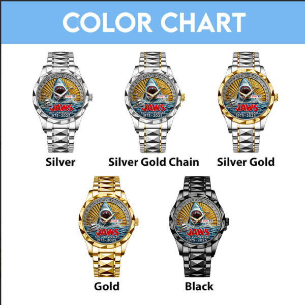 Jaws Alloy Luxury Quartz Watch - TANTN 13790