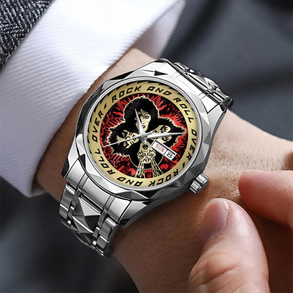 Kiss Band Alloy Luxury Quartz Watch - MAITM 11770