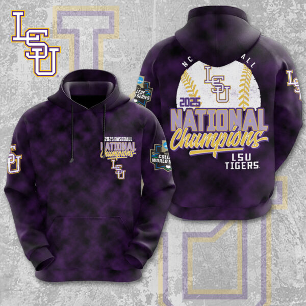LSU Tigers Baseball 3D Apparel - MAITM 11750