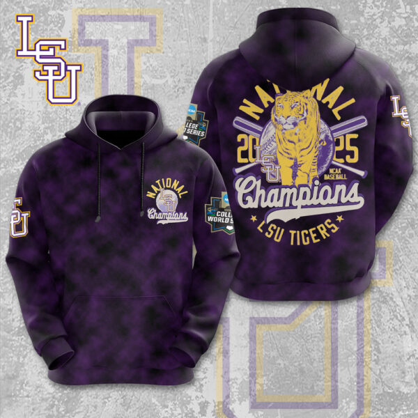 LSU Tigers Baseball 3D Apparel - MAITM 11751