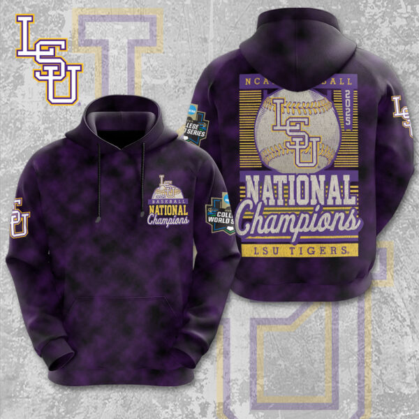 LSU Tigers Baseball 3D Apparel - MAITM 11752