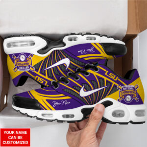 Personalized LSU Tigers Baseball Air Max Shoes - TANTN 14031