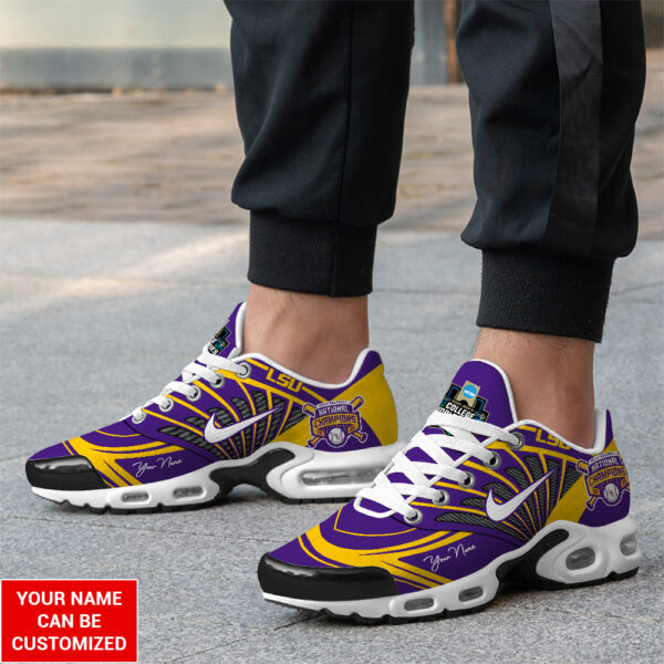 Personalized LSU Tigers Baseball Air Max Shoes - TANTN 14031