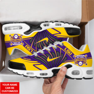 Personalized LSU Tigers Baseball Air Max Shoes - TANTN 14032
