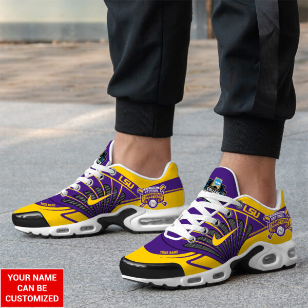 Personalized LSU Tigers Baseball Air Max Shoes - TANTN 14032