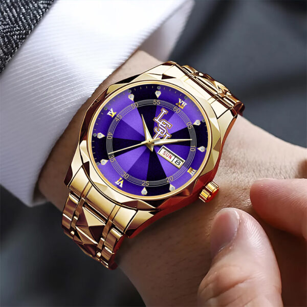 LSU Tigers Baseball Alloy Luxury Quartz Watch - GNE 3827