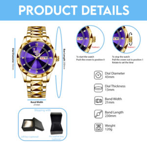 LSU Tigers Baseball Alloy Luxury Quartz Watch - GNE 3827