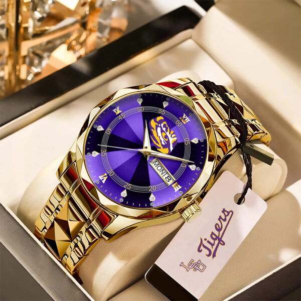 LSU Tigers Baseball Alloy Luxury Quartz Watch - GNE 3832
