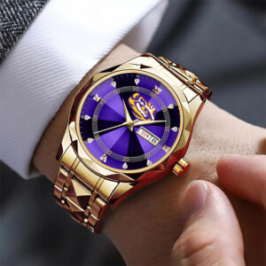 LSU Tigers Baseball Alloy Luxury Quartz Watch - GNE 3832