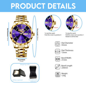LSU Tigers Baseball Alloy Luxury Quartz Watch - GNE 3832