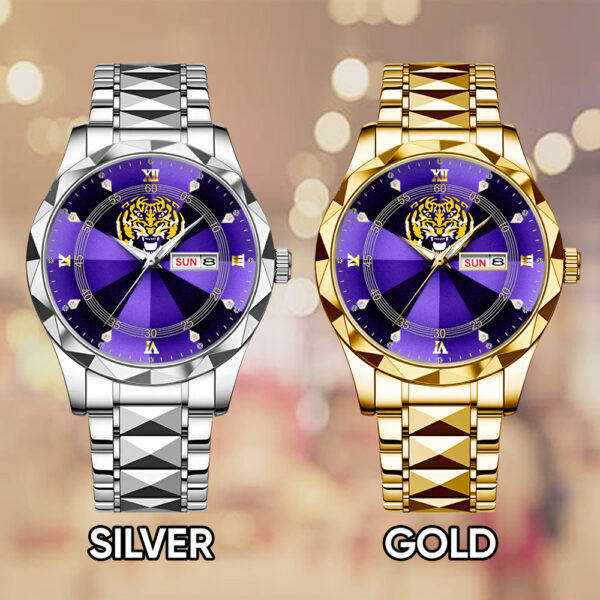 LSU Tigers Baseball Alloy Luxury Quartz Watch - GNE 3833