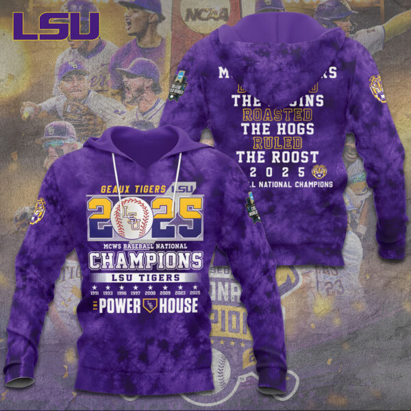 LSU Tigers Baseball 3D Apparel - TANTN 13870
