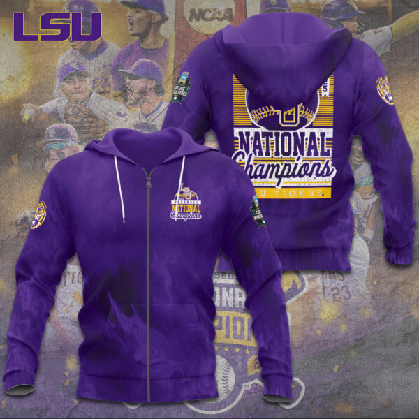 LSU Tigers Baseball 3D Apparel - TANTN 13882