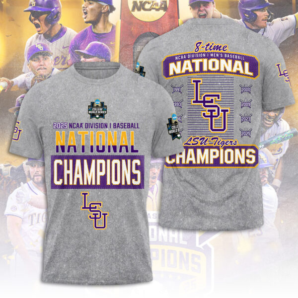 LSU Tigers Baseball 3D Apparel - TANTN 13917