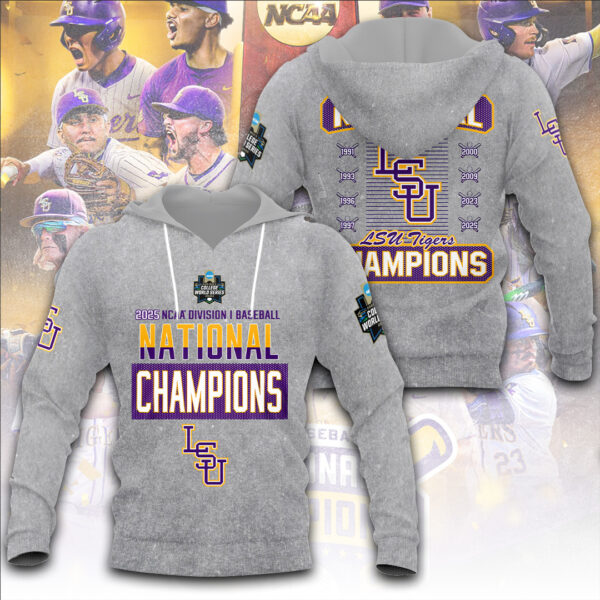 LSU Tigers Baseball 3D Apparel - TANTN 13917