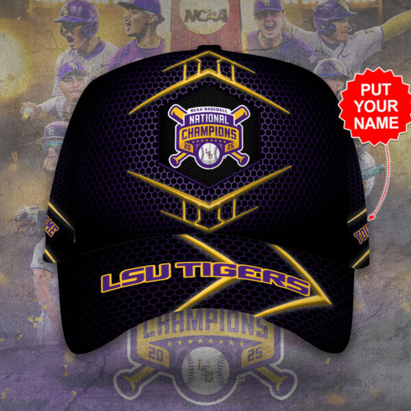 Personalized LSU Tigers Baseball Classic Cap - TANTN 13905