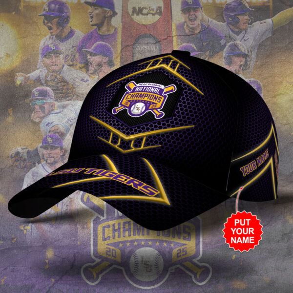 Personalized LSU Tigers Baseball Classic Cap - TANTN 13905