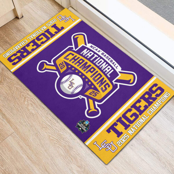 LSU Tigers Baseball Foldable Doormat - MAITM 11743