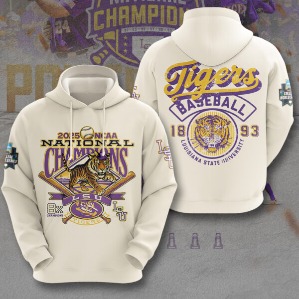 LSU Tigers Baseball 3D Apparel - MAITM 11806