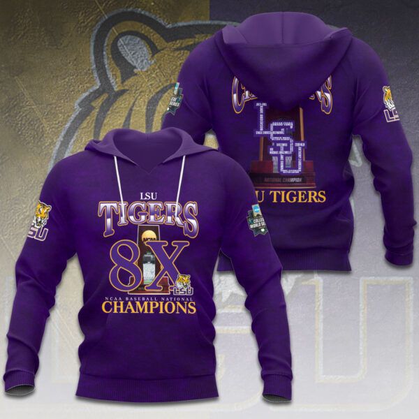 LSU Tigers Baseball 3D Apparel - HOATT 11490