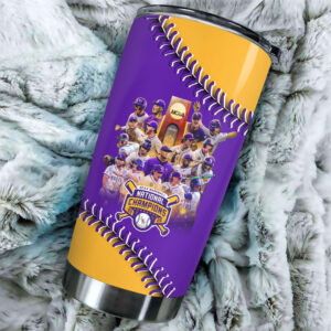 LSU Tigers Baseball Tumbler Cup - HOATT 11420