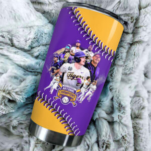 LSU Tigers Baseball Tumbler Cup - HOATT 11467
