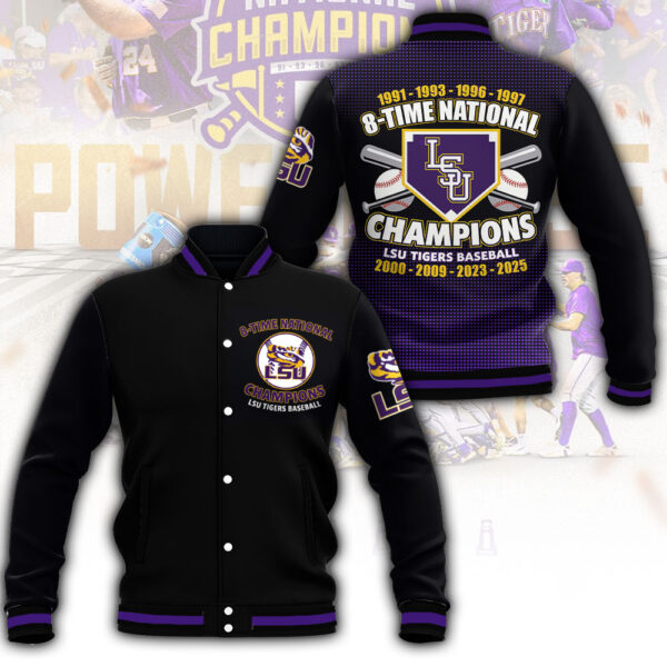 LSU Tigers Baseball Varsity Jacket - MAITM 11816