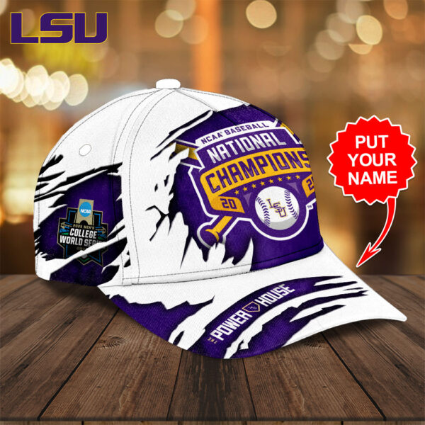 Personalized LSU Tigers Baseball Classic Cap - TANTN 13855
