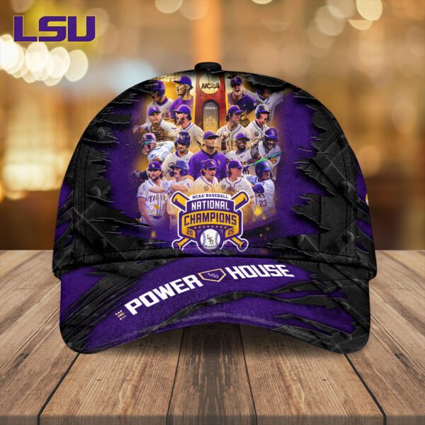 LSU Tigers Baseball Classic Cap - TANTN 13857