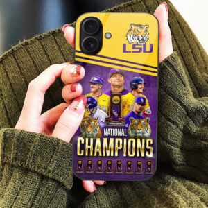 LSU Tigers Baseball Phone Case - HOATT 11484