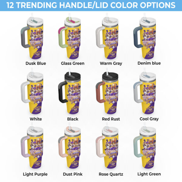LSU Tigers Baseball 40oz Stanley Tumbler - TANTN 13944