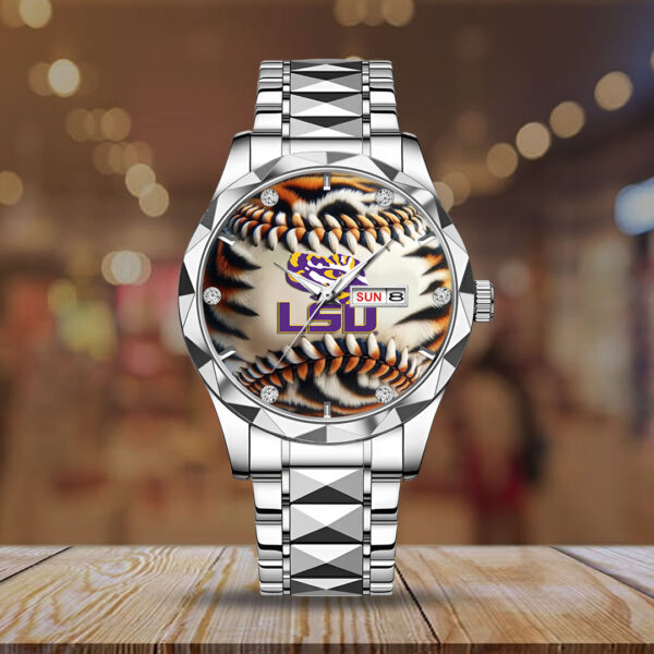 LSU Tigers Baseball Alloy Luxury Quartz Watch - GNE 3818