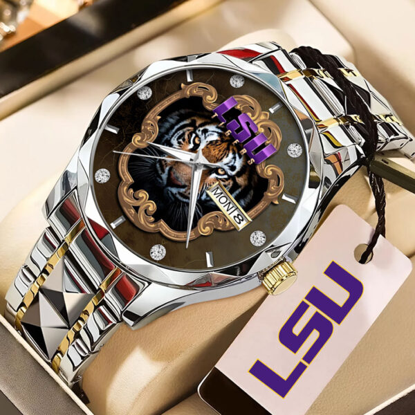 LSU Tigers Baseball Alloy Luxury Quartz Watch - GNE 3819