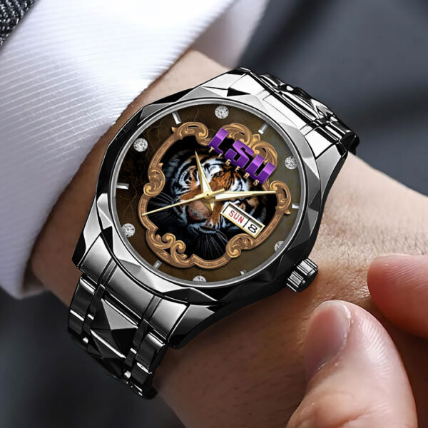 LSU Tigers Baseball Alloy Luxury Quartz Watch - GNE 3819