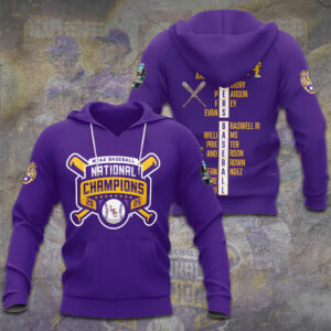 LSU Tigers Baseball 3D Apparel - GNE 3811