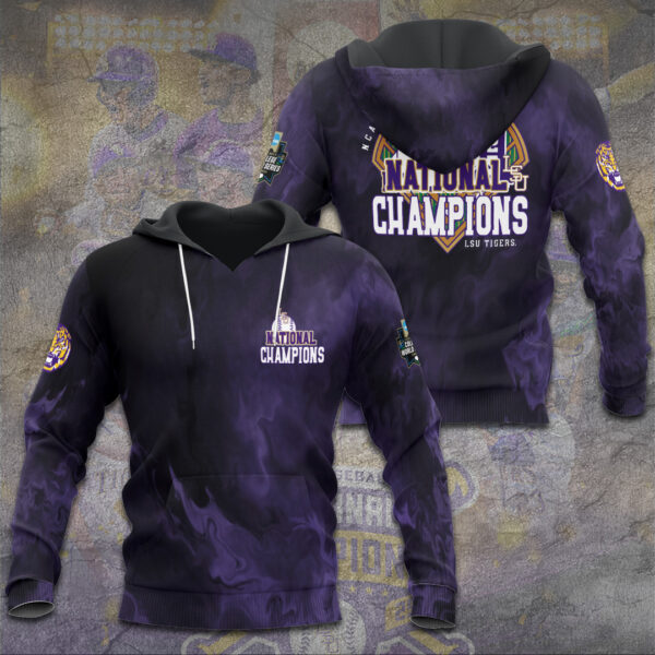 LSU Tigers Baseball 3D Apparel - TANTN 13877
