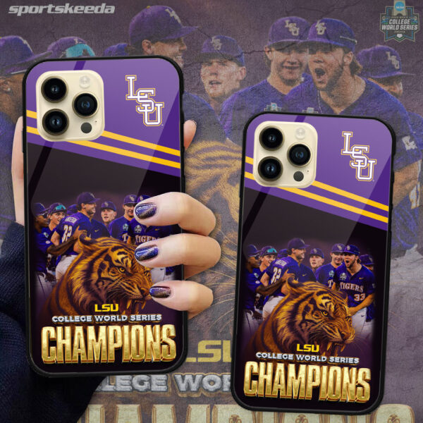 LSU Tigers Baseball Phone Case - TANTN 13894