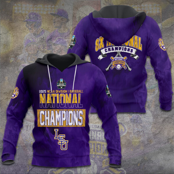 LSU Tigers Baseball 3D Apparel - TANTN 13920
